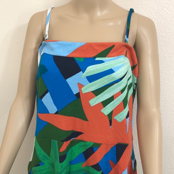 🆕 Ann Taylor Factory Palm Print Dress - Picture 4 of 8